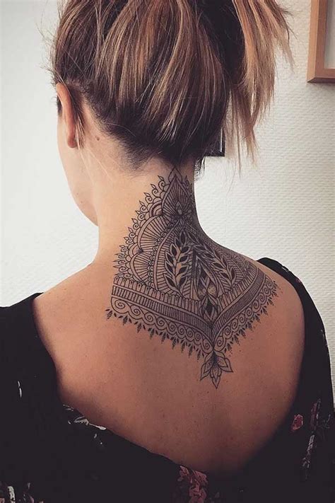 Small Lotus Flower Tattoo Back Of Neck Best Flower Site