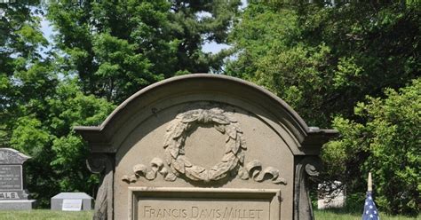 Vast Public Indifference Gravestone Of The Day Francis Davis Millet
