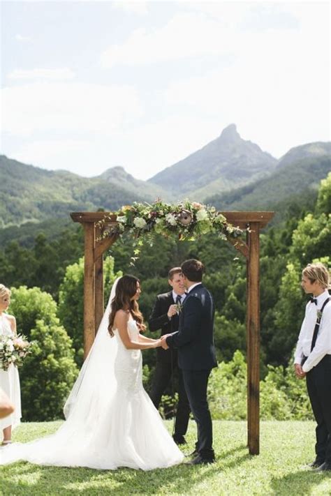 2 buy wedding arbor flowers is better with delivery for several reasons: 36 Wood Wedding Arches, Arbors And Altars - Weddingomania
