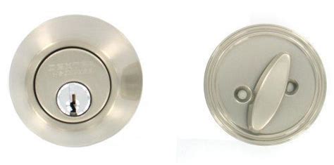 Dexter By Schlage Jd60v619 Single Cylinder Deadbolt Satin Nickel By