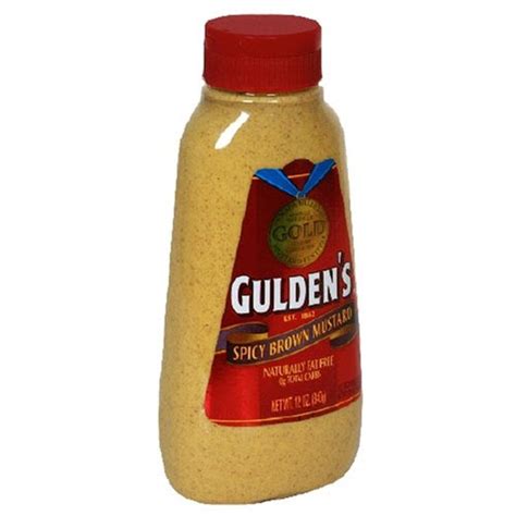 Cheap Mustard Gulden Spicy Brown Mustard 12 Ounce Plastic Bottles