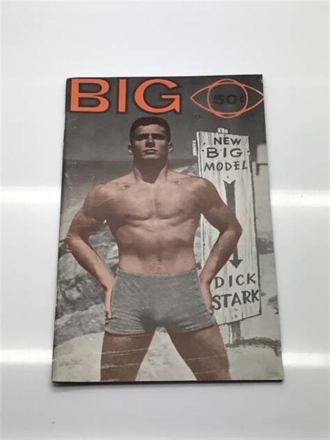 Big Vol 1 No 3 October 1962 Vintage Male Beefcake Magazine Ebay