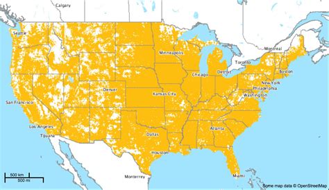 T Mobile Coverage Map Us
