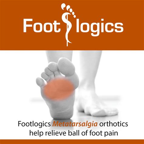Footlogics Metatarsalgia Footlogics Orthotics