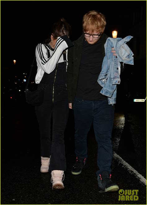 Full Sized Photo Of Ed Sheeran Steps Out With Longtime Girlfriend Cherry Seaborn After Perfect X