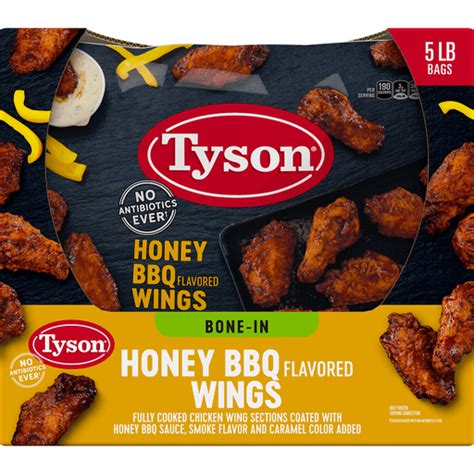 I always keep chicken wings in the freezer if the boys get hungry that is why i want to share all the ways to cook frozen chicken wings with all of you. Tyson® Fully Cooked Honey BBQ Bone-In Chicken Wings, 5 lb ...