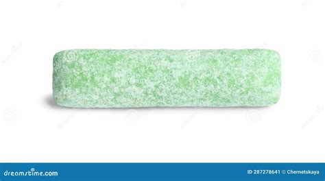 One Tasty Bubble Gum Isolated On White Stock Image Image Of Food