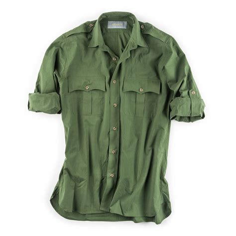 Westley Richards Safari Shirt Green