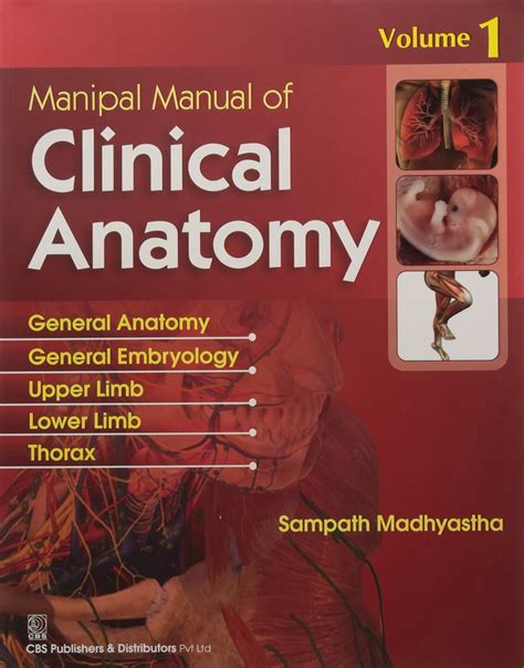 Manipal Manual Of Clinical Anatomy Volume 1 9788123924779 Medicine