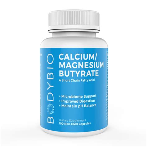 Buy Butyrate Calcium Magnesium 600mg 100 Capsules Online In Canada
