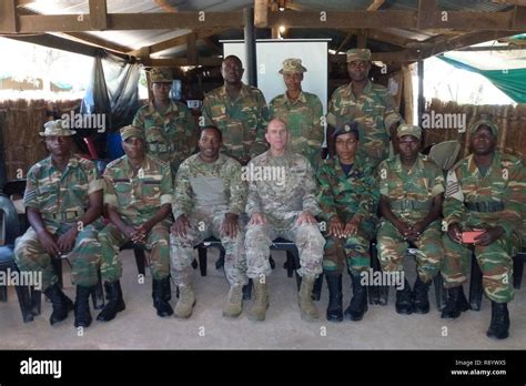 Chaplain Col David Lile Front Row Center The Us Army Africa