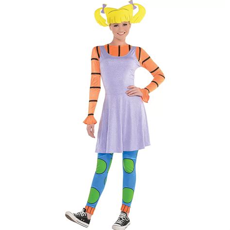 Adult Angelica Costume Rugrats Party City
