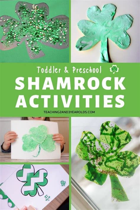 Fun Shamrock Activities Toddlers And Preschoolers Will Love Toddler