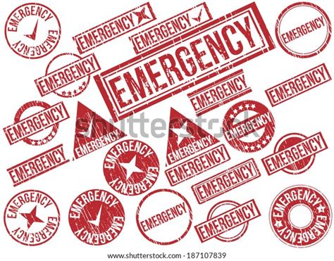 Collection 22 Red Grunge Rubber Stamps Stock Vector Royalty Free 187107839 Shutterstock