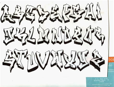 Huruf Grafiti Simple Alphabet Letters Huruf Grafiti S Vrogue Co