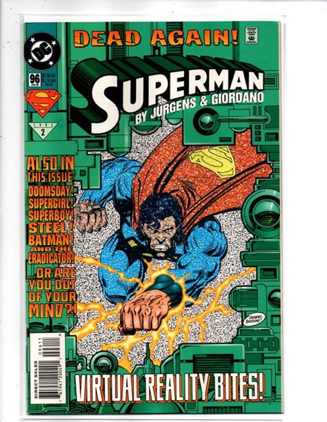 Dc Comics Superman 96 Dan Jurgens Story And Cover Dead Again Part 10