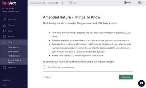 Tips For Filing An Amended Tax Return Form 1040x Taxact