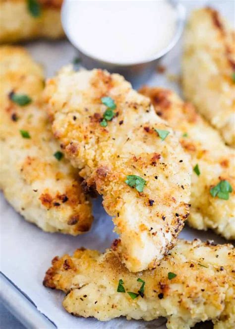 Easy Baked Chicken Tenders Ready In 30 Minutes I Heart Naptime