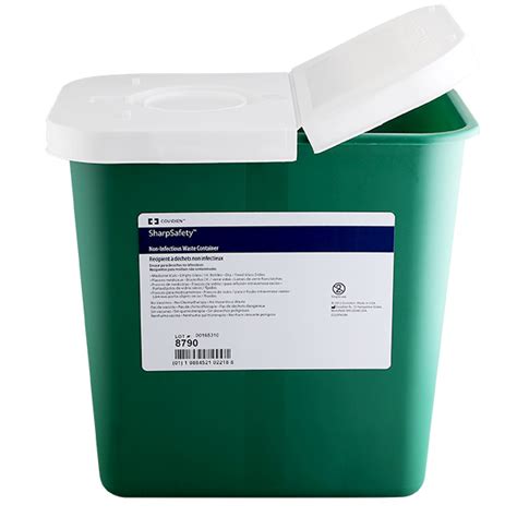The fda recommends that used needles and other sharps be immediately placed in fda cleared sharps disposal containers. Sharps Container 2-Gal Non-Bio-Hazard - Advanced First Aid