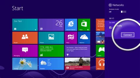 On this screen, click around and locate the setup page that allows you to adjust the wireless lan settings Connecting Windows 8 to a Wireless Network (connect ...
