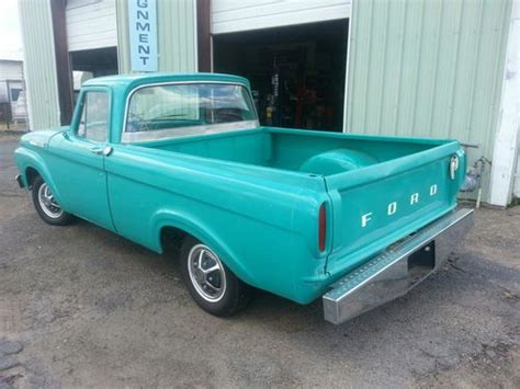 Sell Used 1961 Ford F100 Unibody Big Window Short Bed Classic Pick Up