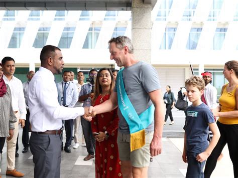 Visit Maldives - News > Maldives achieves highest ever tourist arrivals
