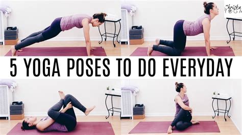 Yoga Poses To Do Every Day Everyday Yoga Poses Yoga Poses For Daily Practice ChriskaYoga