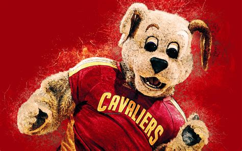 Download Wallpapers Moondog Official Mascot Cleveland Cavaliers 4k