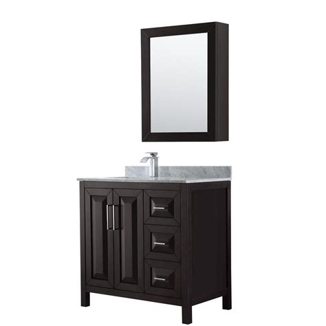 A wide variety of medicine cabinet white options are available to you, such as. Wyndham Collection Daria 36 in. Single Bathroom Vanity in ...