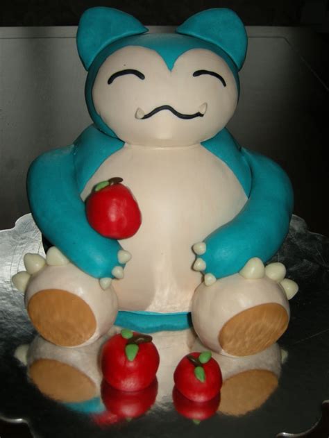 Snorlax Cake This Is So Cute But I Have A Very Narrow Cake Making