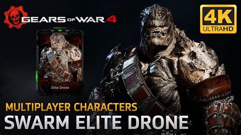 Gears Of War 4 Multiplayer Characters Swarm Elite Drone Youtube