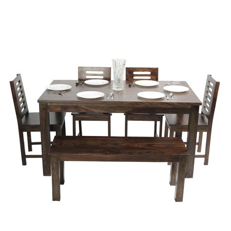 Order) cn zhejiang cecco furniture co., ltd. Stirling XL - Kings 6 Seater Sheesham Wood Dining Table Set