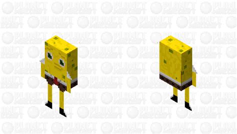 Bootleg Spongebob Minecraft Skin