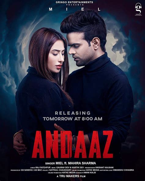 Andaaz Lyrics - Miel | Mahira Sharma & Himanshu Chhabra | Andaaz Lyrics In English | अंदाज़ ...
