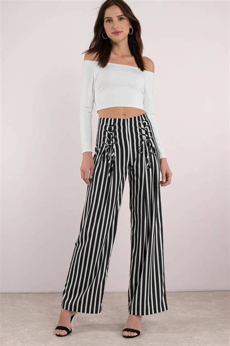 Black And White Striped Pants Outfit Tips Ideas And Faqs Fashion Style