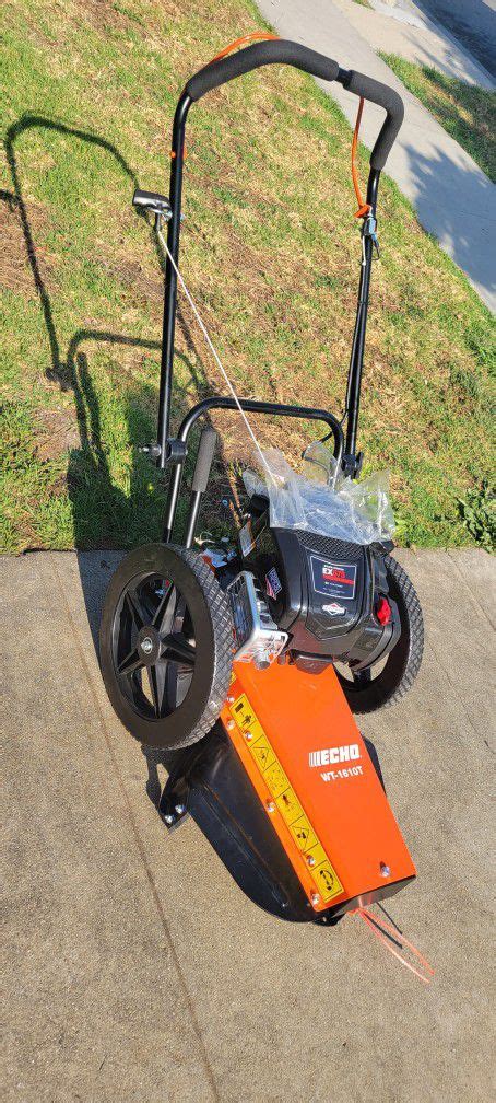 New ECHO 24 In 163 Cc Gas 4 Stroke Walk Behind Tilt Wheeled Trimmer