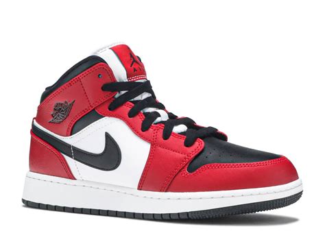 Nike Air Jordan 1 Mid Chicago Black Toe Gs Satın Al Sutore