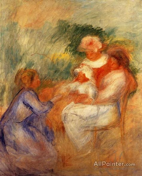 Pierre Auguste Renoir La Famille Oil Painting Reproductions For Sale