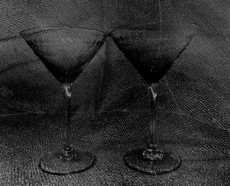 Two Glasses In Black Glitter Free Stock Photo Public
