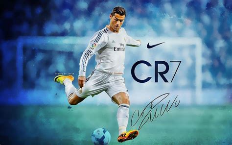 Cristiano Ronaldo With Football