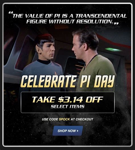 Pi Day Star Trek