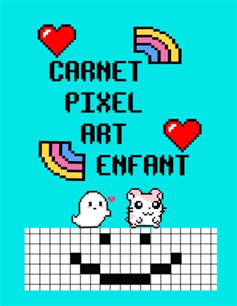 Buy Carnet Pixel Art Enfant Cahier Dessin Pixel Art Pour Enfant