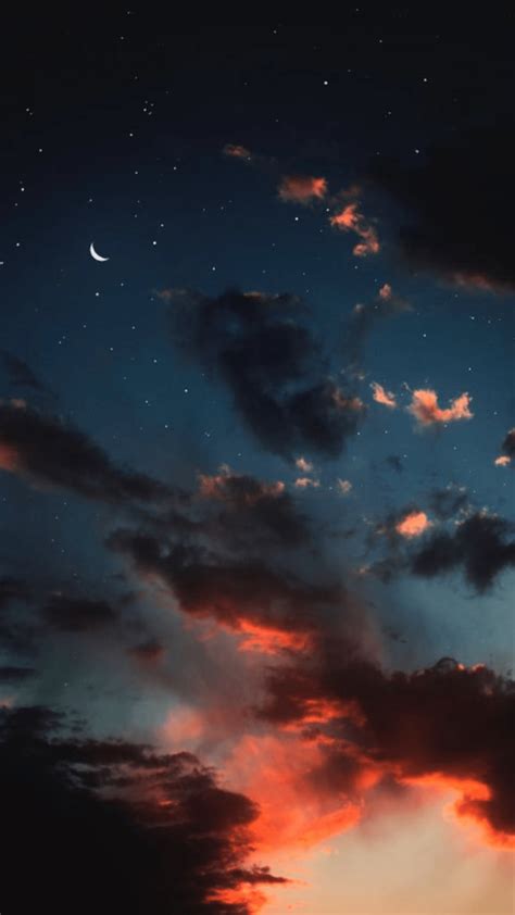 Top 57 Imagen Aesthetic Night Sky Background Ecovermx
