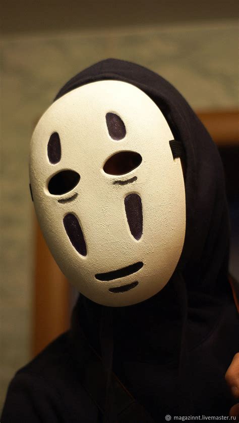 Kaonashi Mask No Face Faceless Mask Spirited Away Animation Mask
