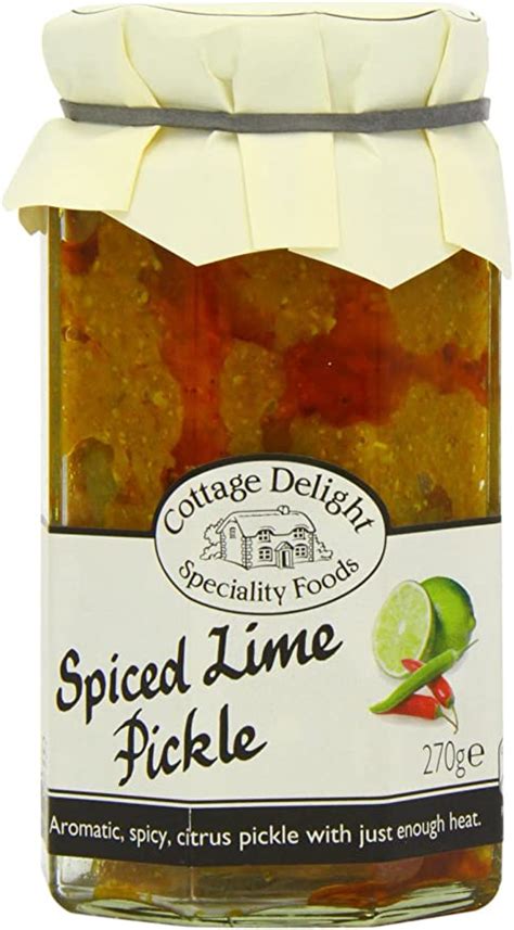 Cottage Delight Spiced Lime Pickle 270 G Pack Of 2 Uk Grocery