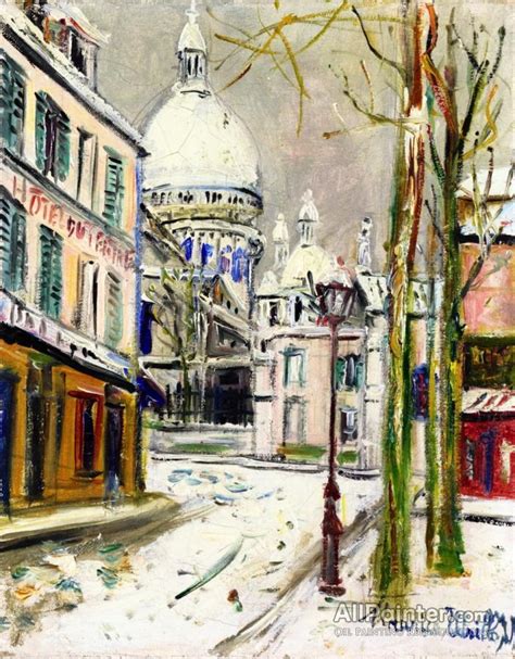 Maurice Utrillo Sacré Coeur Oil Painting Reproductions For Sale