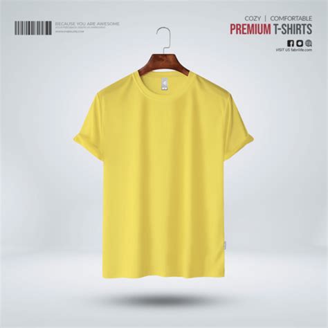 Mens Premium Blank Yellow At Best Price Fabrilife