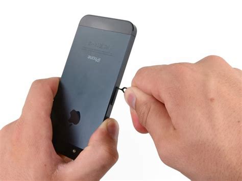 I have been doing this once in a while and there is absolutely no. iPhone 5 SIM Card Replacement - iFixit Repair Guide