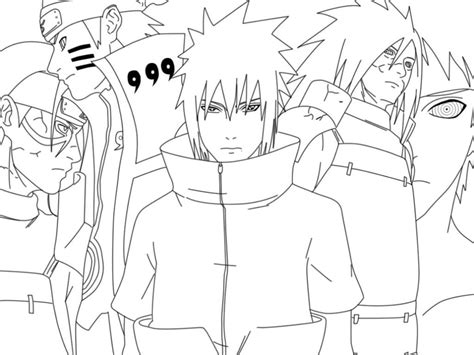 หน้าสี Naruto และ Boruto เพื่อดาวน์โหลด พิมพ์ และระบายสี