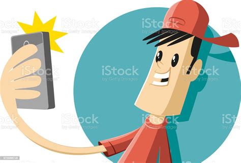 Selfie Stock Illustration Download Image Now Flash Selfie Adult Istock